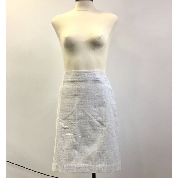 Woman’s Tribal White and Grey Skirt Size 12 - Picture 1 of 2